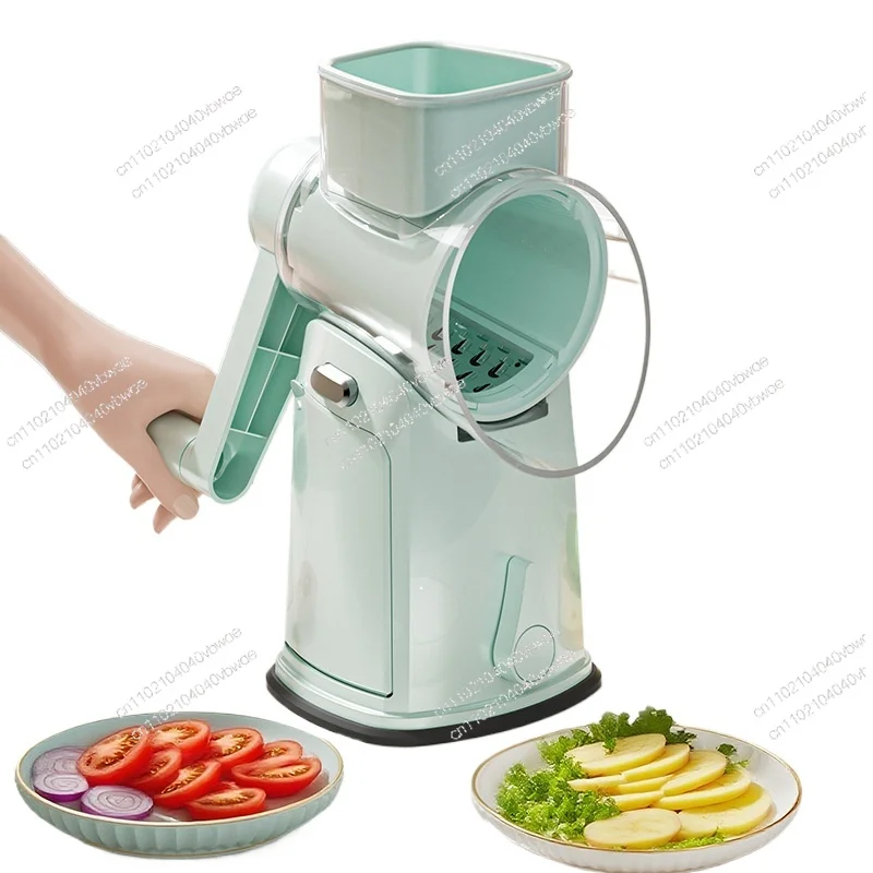 Multifunctional Storm Vegetable Cutting Artifact Kitchen Household Potato Shredding Grater Slicer Vegetable Radish Roller Wiping