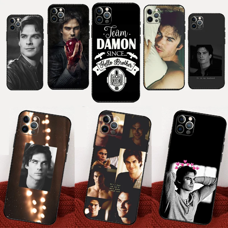 Damon Salvatore Phone Case For Samsung Galaxy S26 Ultra S25 S24 S23 S22 S21 S20 Ultra S10 Plus S24 FE Cover