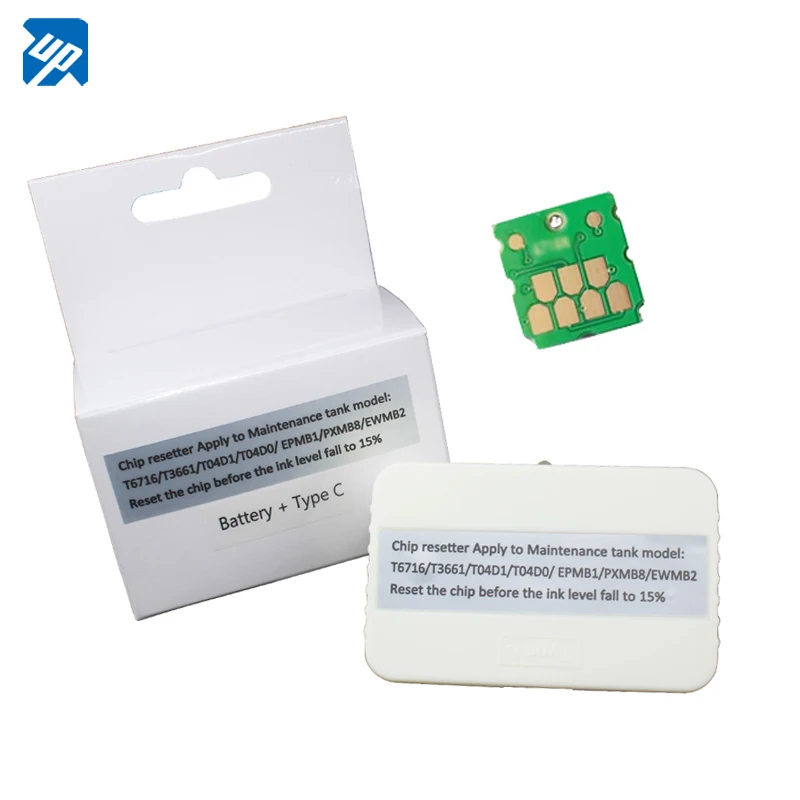 T6714 Waste Ink Maintenance box chip resetter for epson WF-C878R WF-C879 WF-C8690 WF-C869R C8610 C8190 WF-C8190 WF-C8610 C8690