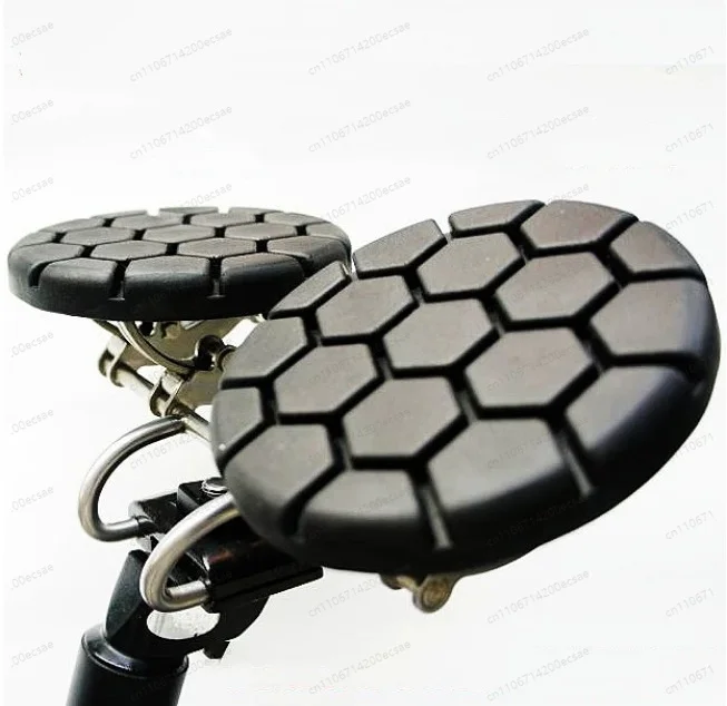 Wide Balance Noseless Bike Saddle Cushion, Enlarged Comfort Seat for Long Distance Cycling