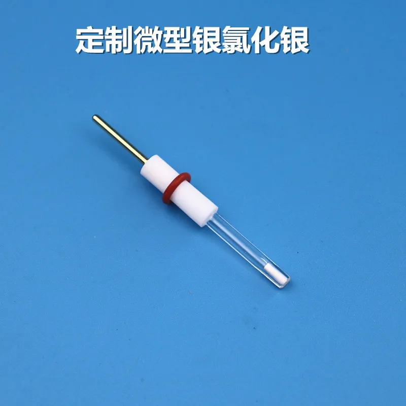 Poignées Détachables en Chlorure d'Argent, Électrode de Référence Ag/AgCl, Diamètre 3.8mm 6mm