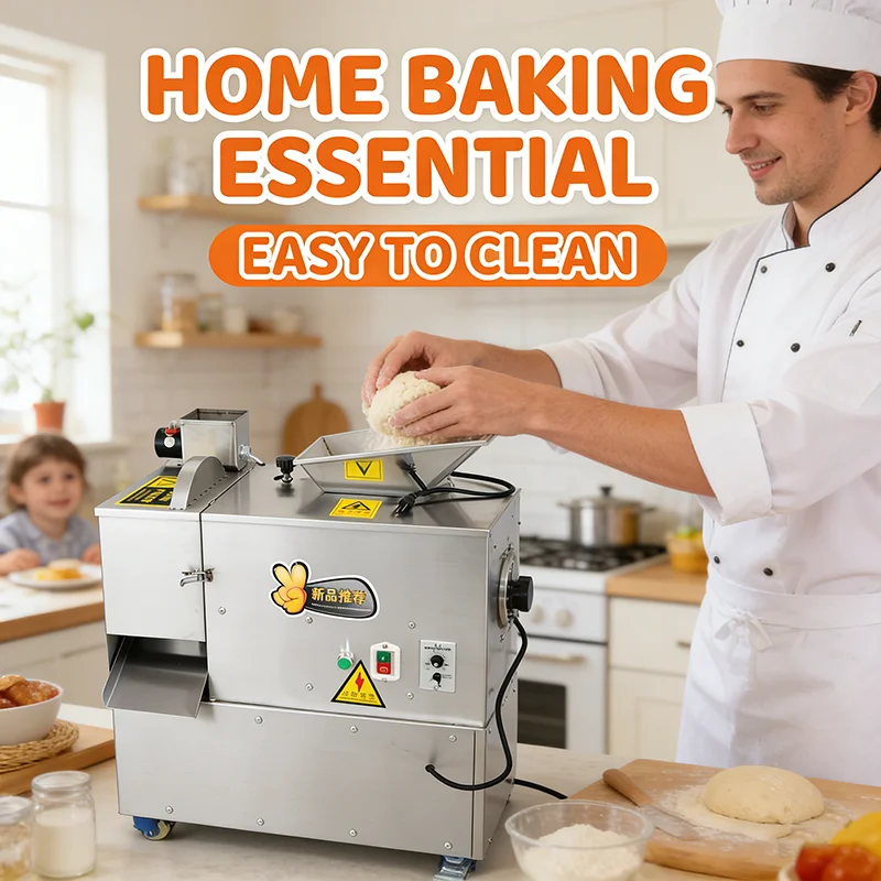 

Factory Supply 220V Dough Divider Machine Bread Pita Cookie Pizza Bakery Dough Ball Maker for Home Use Food Shop Hotels