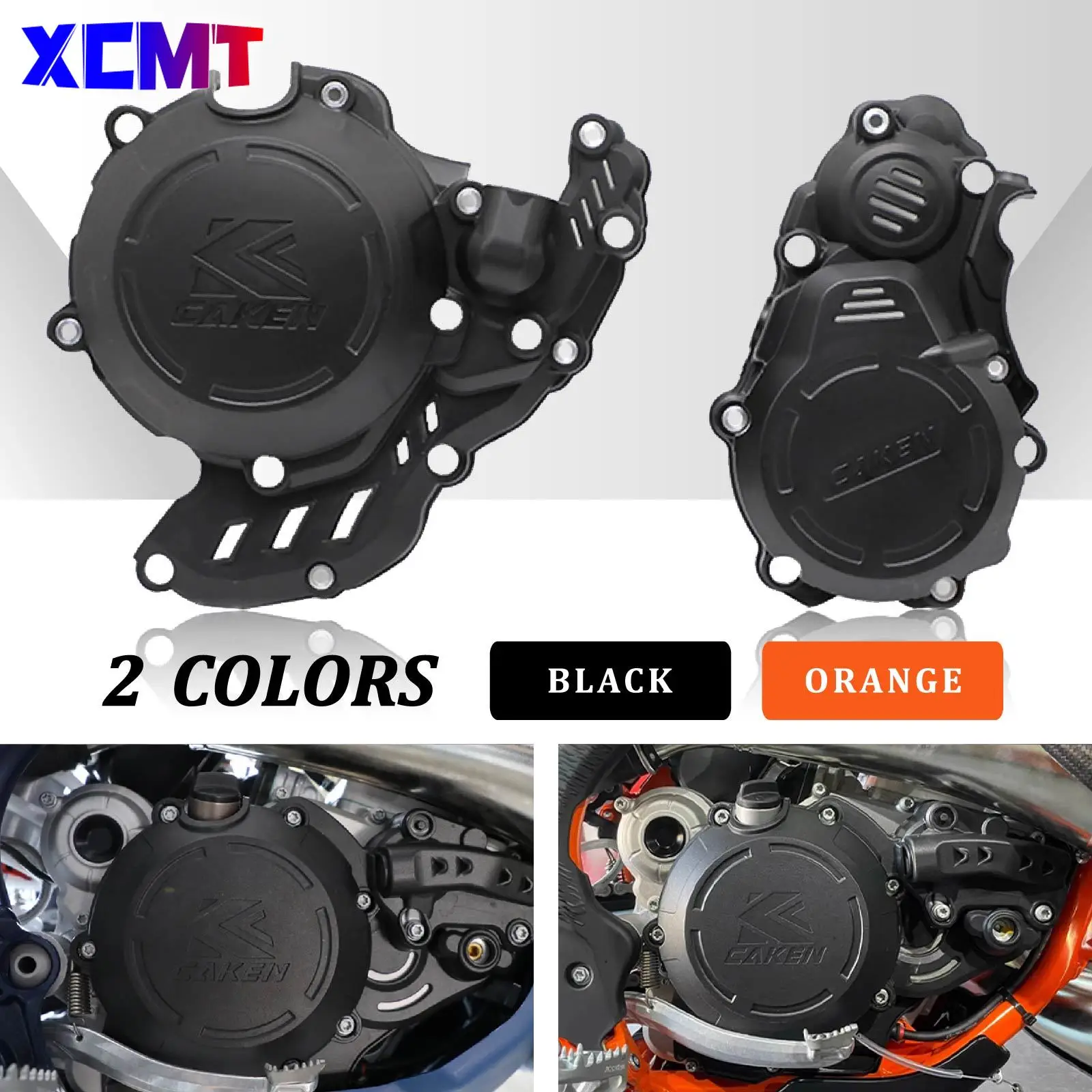 Motorcycle Engine Cover Clutch Magneto Protector For KTM SXF XCF EXC 250 350 2023 For Husqvarna FE FC EC Dirt Bike Accessories