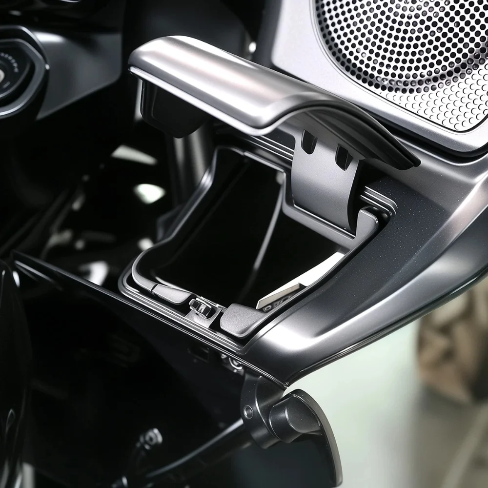 4PCS Fairing Glove‑Box Latch Inserts For Harley Road Glide FLTRXSE Street Glide FLHX Street Glide CVO FLHXSE 2023 2024