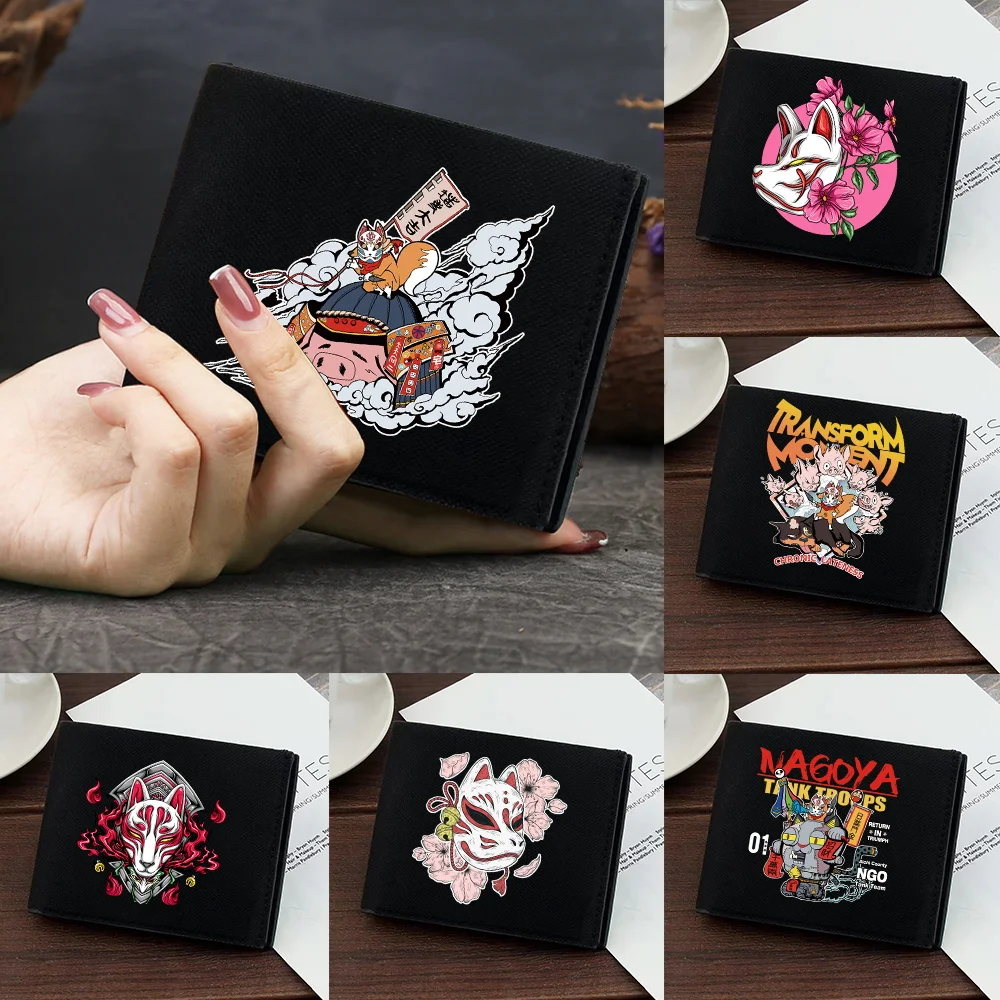 

Moneybag Simple and Durable Big Capacity Mask Printing Series New High-quality Pocketbook Bank Card Storage Credit Case Bag