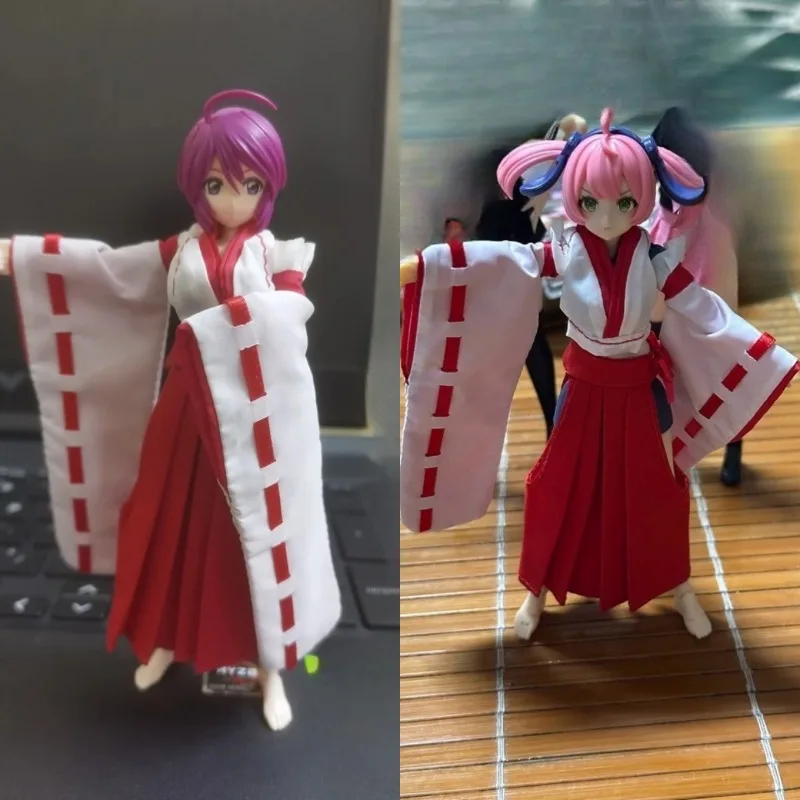 

1/12 Scale Female Witch Costume Clothes Model for 6-inch Figma Soldier Action Figures Scene Accessories Ornaments