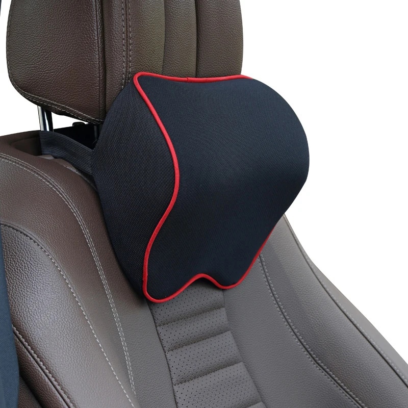 

Universal Car Neck Headrest Pillow Memory Foam Head Adjustable Pillows For Benz Auto Seat Headrest Support Neck Car Accessory