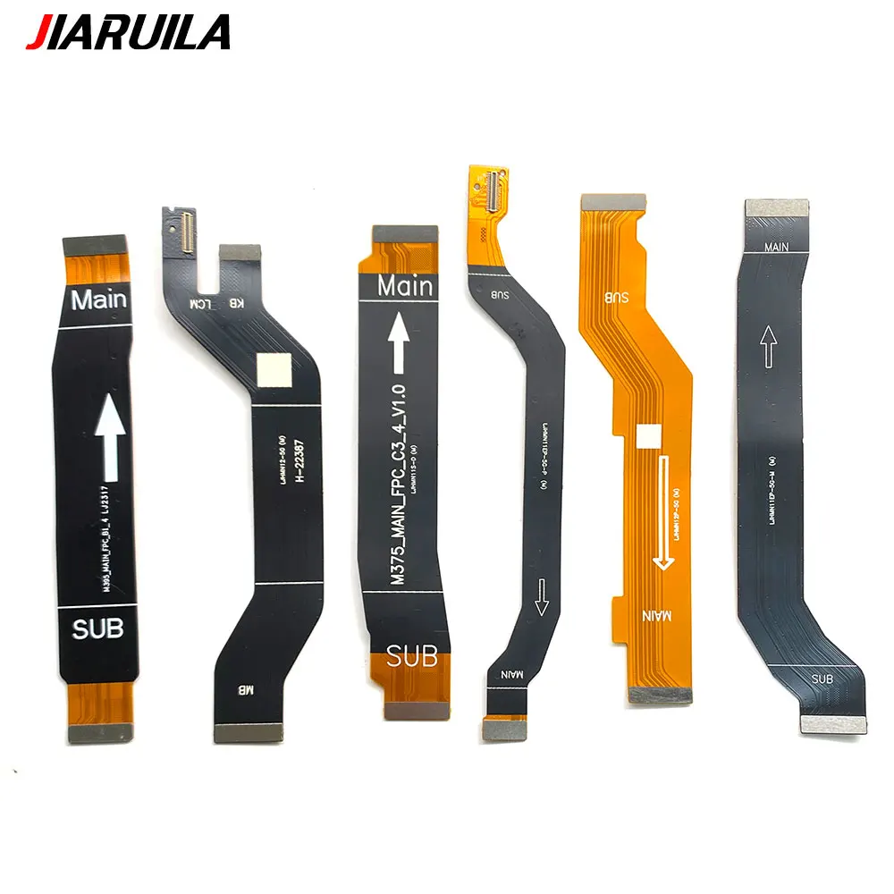 5Pcs Main Board Flex For Xiaomi Redmi Note 11 12 Pro 4G 5G Plus Charging Connector LCD Display Screen Mainboard Flex Cable Parts