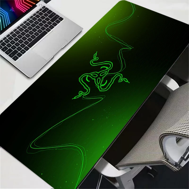 لوحة ماوس جديدة Razer Fashion Luxury Lockedge ملحقات ألعاب كبيرة ألعاب الكمبيوتر لوحة المفاتيح ماوس حصيرة مكتب لوحة الماوس لـ Csgo