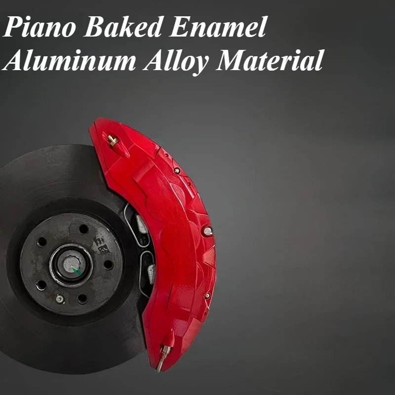 for Geely Monjaro Xingyue L 4PCS Brake Caliper Cover Aluminum Alloy Wheel Hub Brake Protective Case Cover Outer Discs Parts