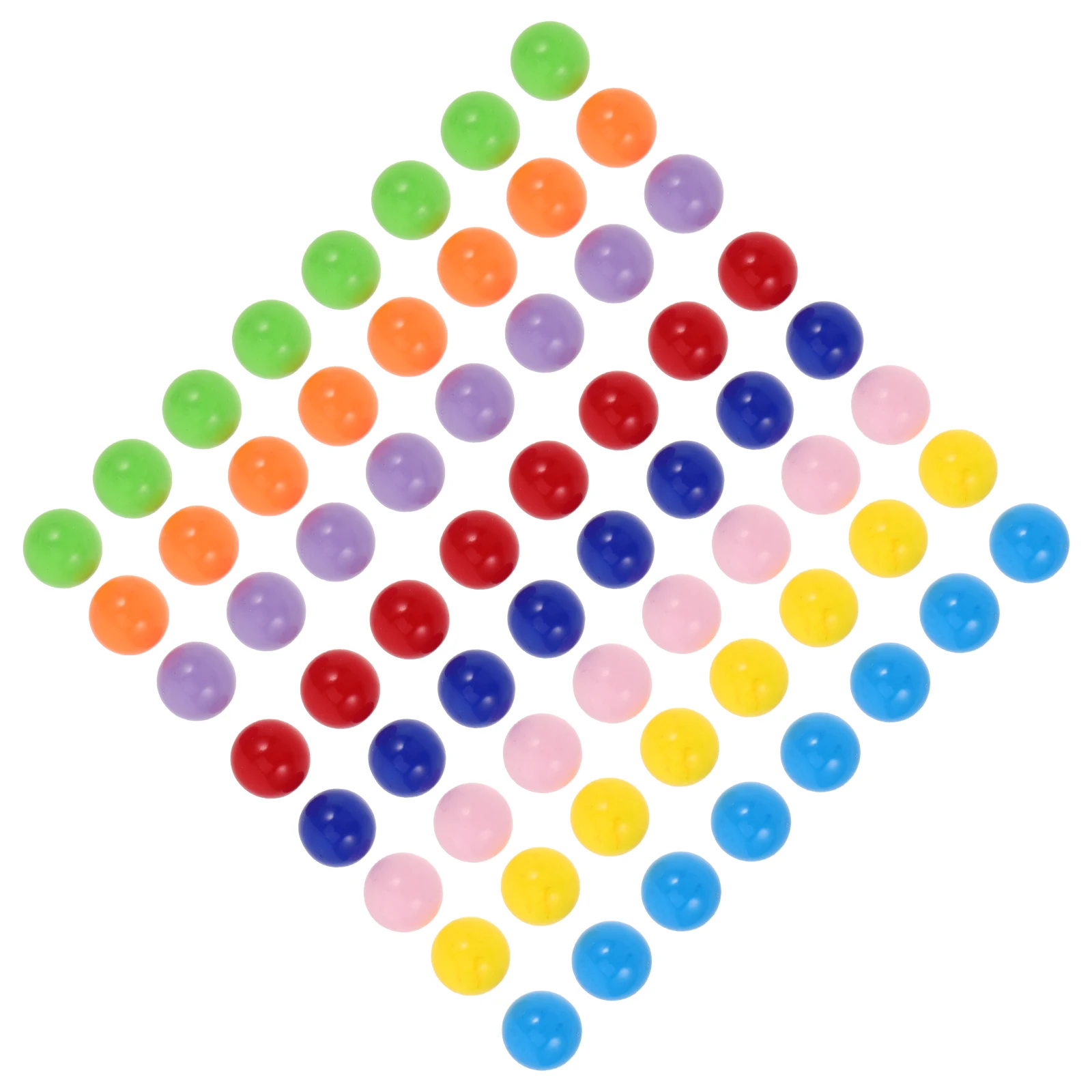 

80pcs Marble Teaching Aids 14mm Colored Game Playing Supplies Bead Balls Desk Game Montessori Toys Logic Development Hand Eye