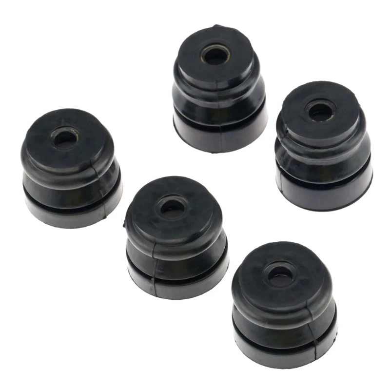 5 Pcs Tool Part Chainsaw Spare Parts BUFFER SHOCK MOUNTING Daper Annular Buffer for Chinese Chainsaw 4500/5200/5800/4