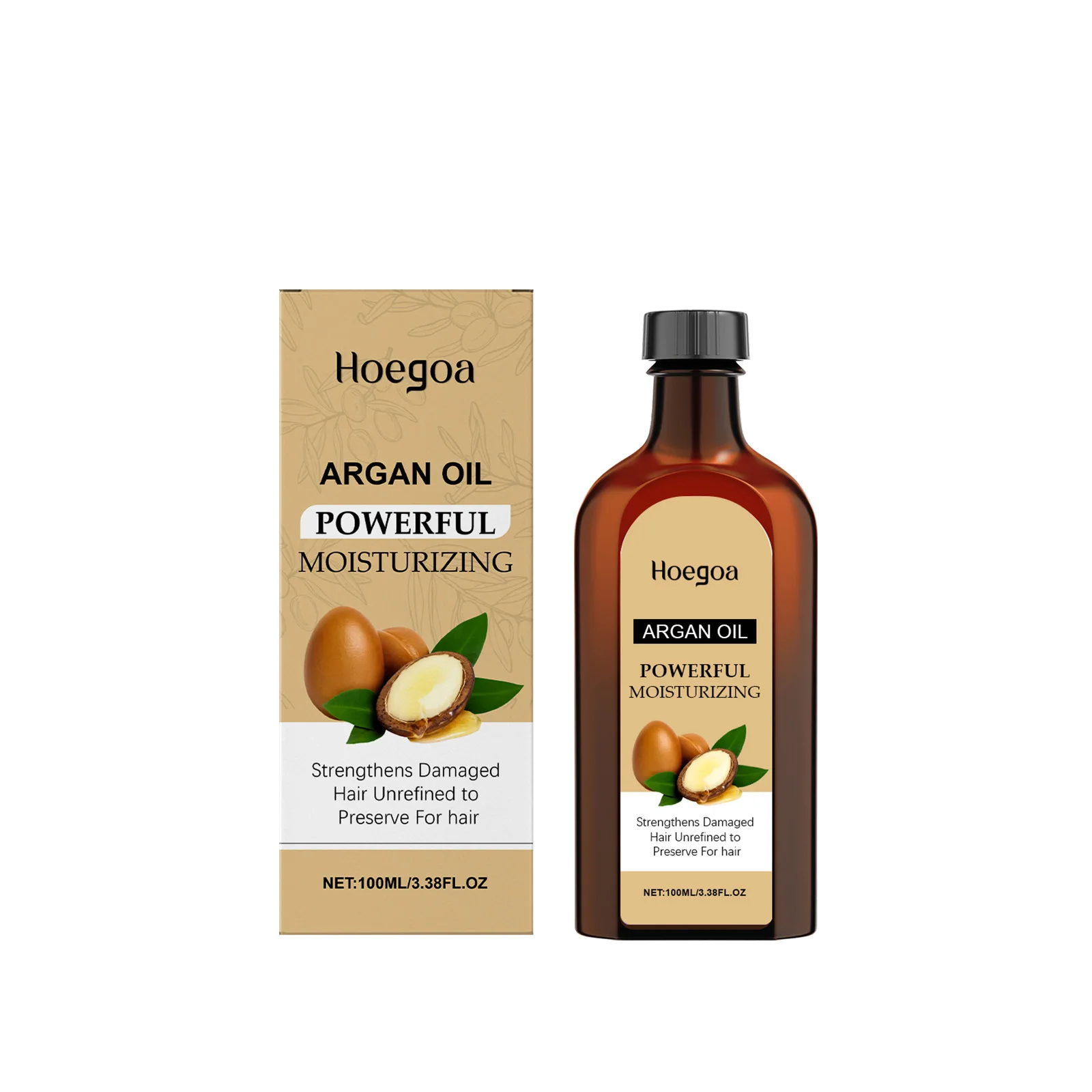 Morocco Argan Hair Care Oil For Dry Damaged Hair Promote Regeneration Healthier Scalp Nourishing Shiny Soft Anti-Frizz Hair Care