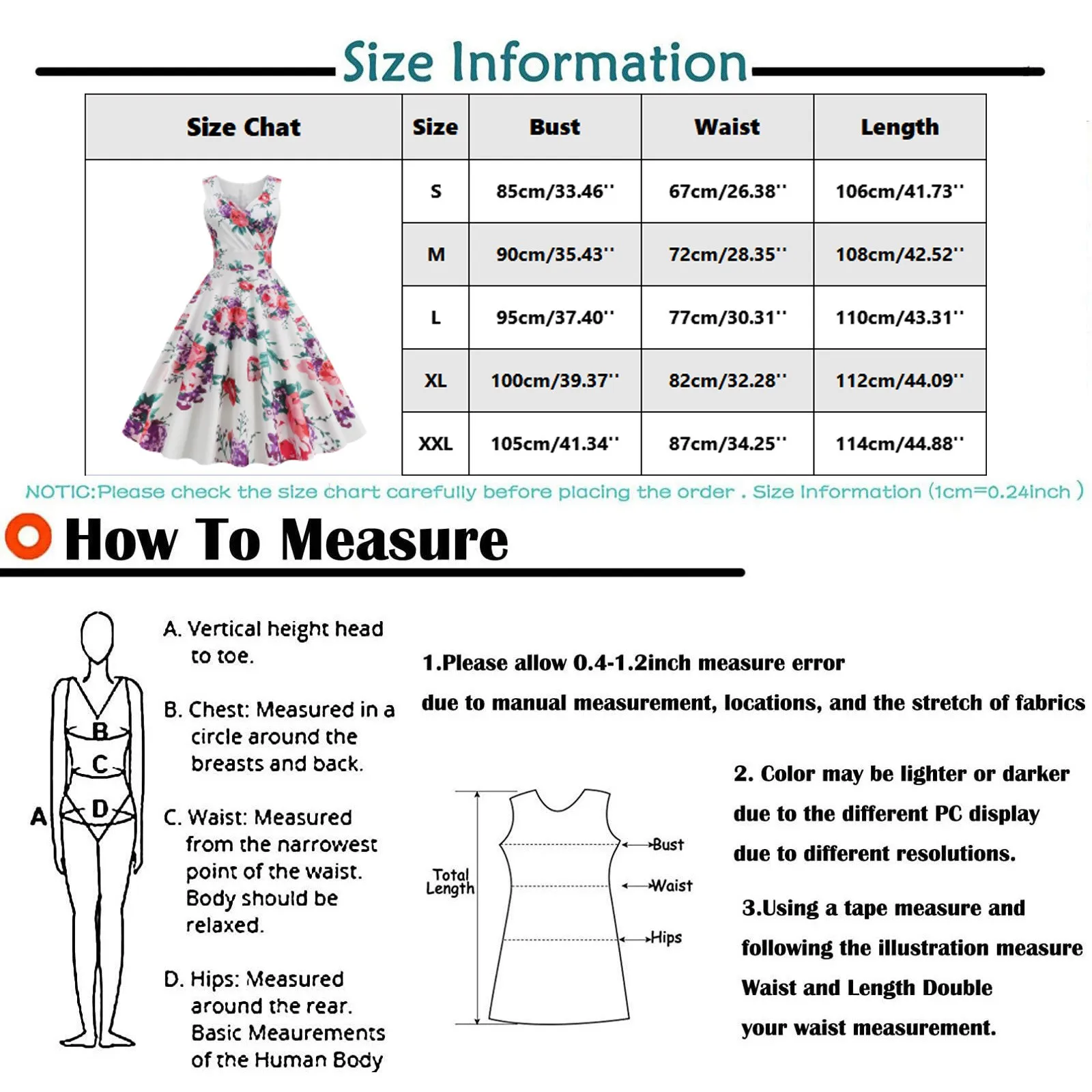 Floral Print Prom Summer Dress Women Vintage 50s 60s Pin Up Rockabilly Dress Robe Party Office Dresses Robe Vestidos 2023 New