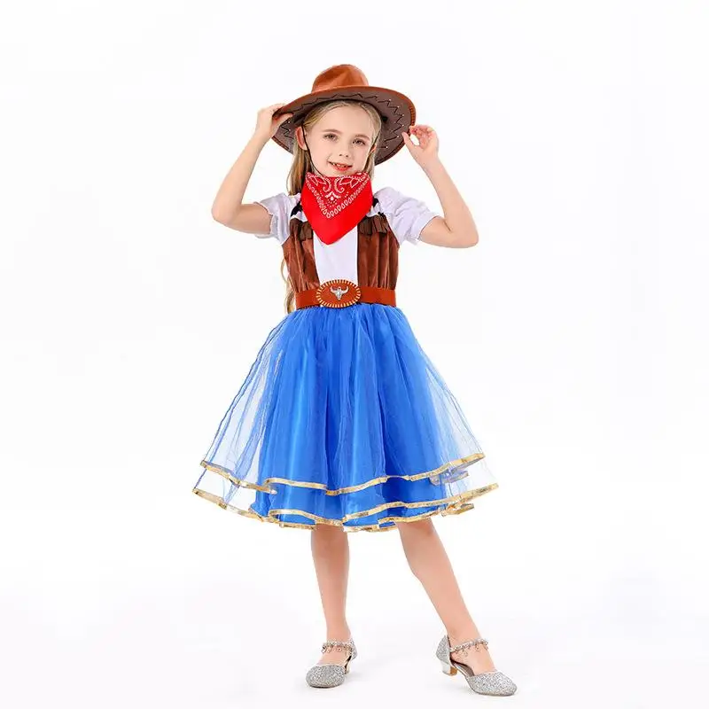loween Princ Costume Dr-Up per bambini Completo Fairy T Princ Ingresso guardaroba per Par E Performance