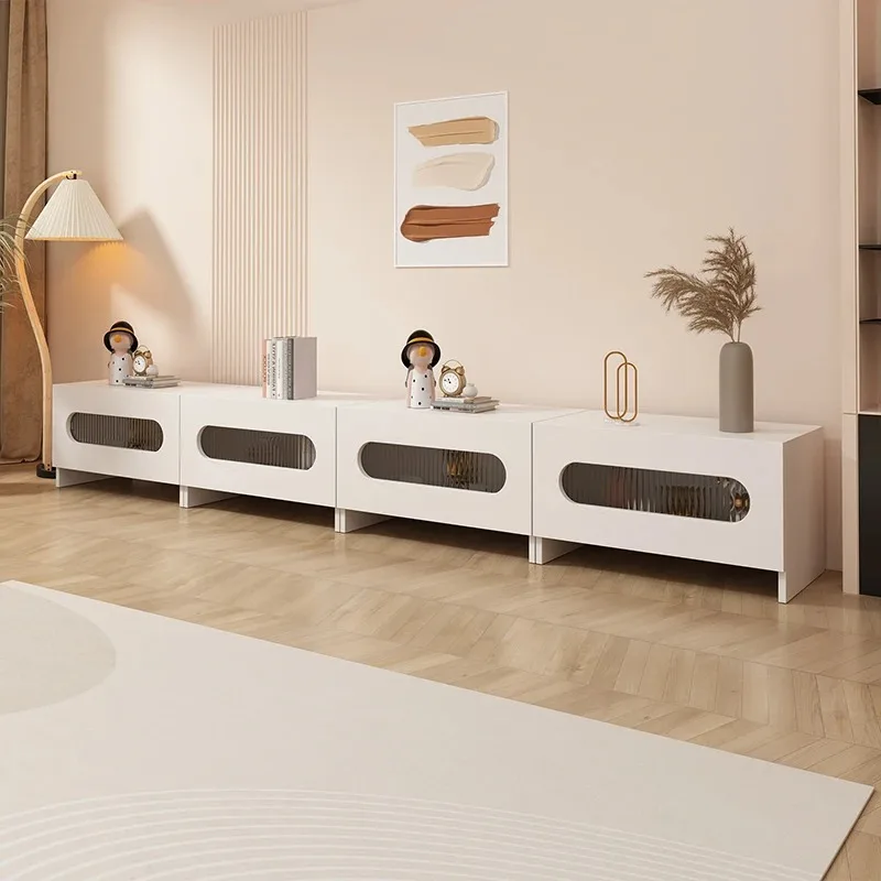 

Living Room Mid Century Tv Stands Lounge Display Luxury Save Space Drawers Storage Tv Table Big Size Muebles Home Decoration