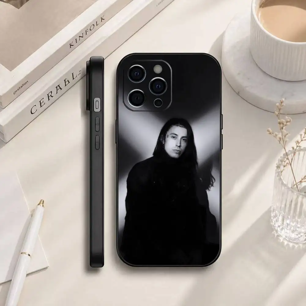 Singer Rapper Ronnie R-Radke gift Phone Case For iPhone 18,17,16,15,14,13,12,11 Plus,Pro Max, Others Soft Black Cover