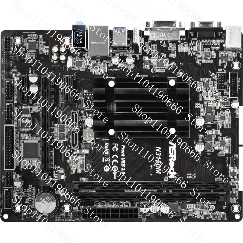 

For ASROCK N3150M Motherboard N3150 2*DDR3 16G D-sub+DVI+HDMI MATX Tested ok XYG