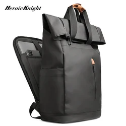 Heroic Knight Travel Men Backpack Multifunction Expandable Laptop Bag USB Port Outdoor Waterproof Hiking Pack For Male Anti-thef