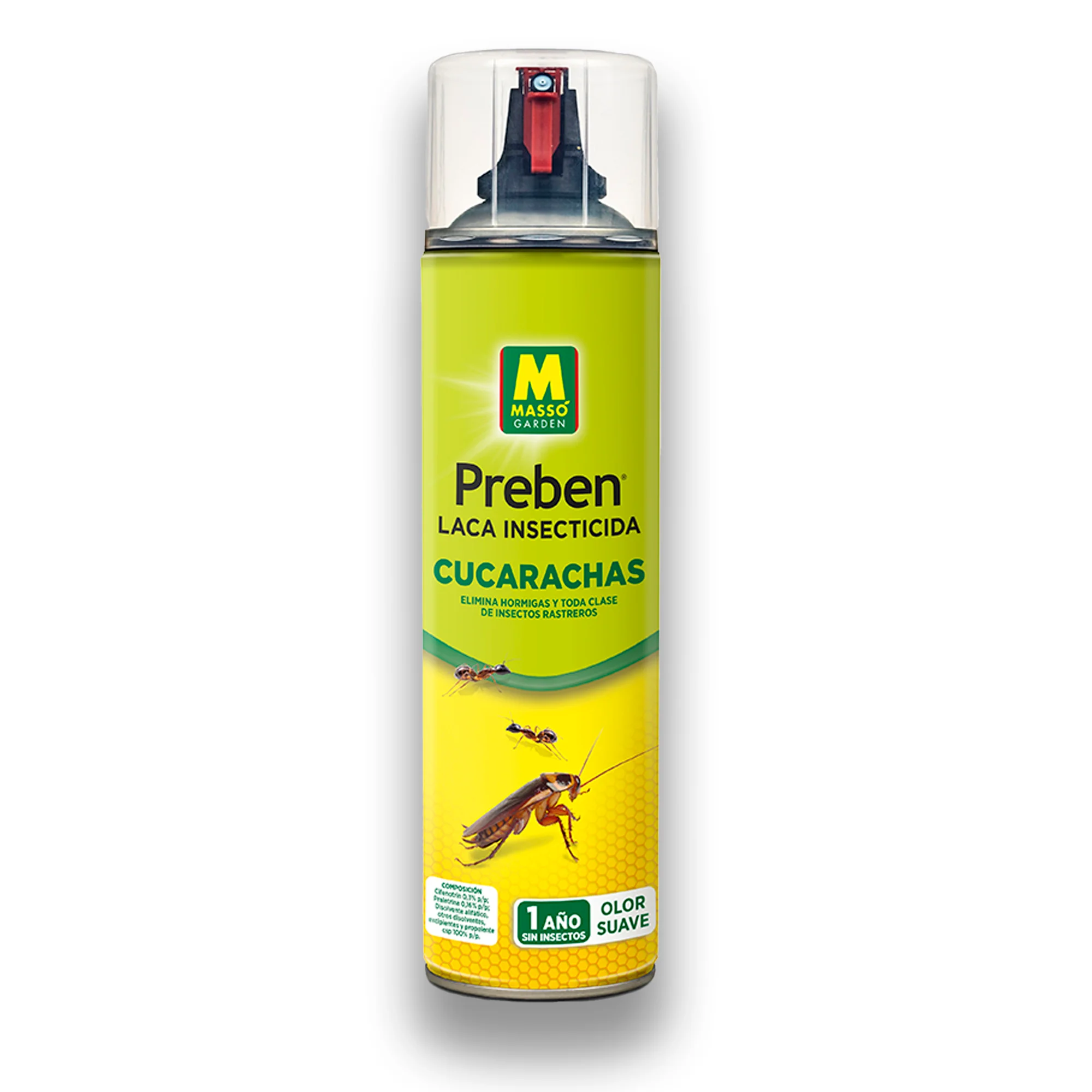 Preben Laca Insecticida 600ml – Acción Inmediata y Residual Contra Cucarachas, Hormigas y Otros Insectos | Nexum+Market |