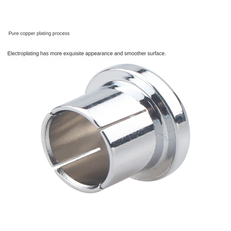 

【Hot-Sell】24Pcs Rhodium Plated RCA Protection Cap Short Circuit Socket Phono Connector RCA Shielding Socket Protect Cover,Silver