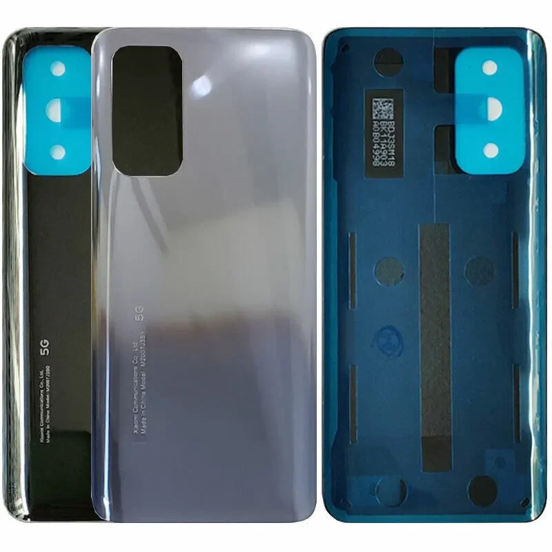 

Оригинальная Крышка батарейного отсека для Xiaomi Mi 10T Pro, зеркальная Задняя стеклянная крышка, задняя крышка корпуса, замена с клеем
