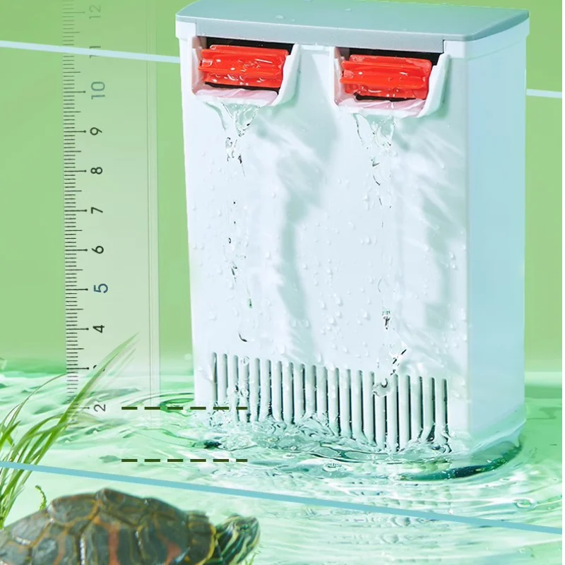 

Aquarium Turtle Low Water Level Filter Turtles Tank Feces Suction Three-In-One Energy-Saving 5W Small Water Purification Filters