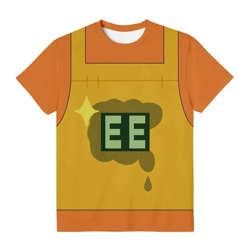 AD1 أنيمي البومة كوس البيت 3 الملك أبي تأثيري تي شيرت الصيف تأثيري حلي الصفصاف بارك قصيرة الأكمام دعوى هالوين ل 5 @ rD ~