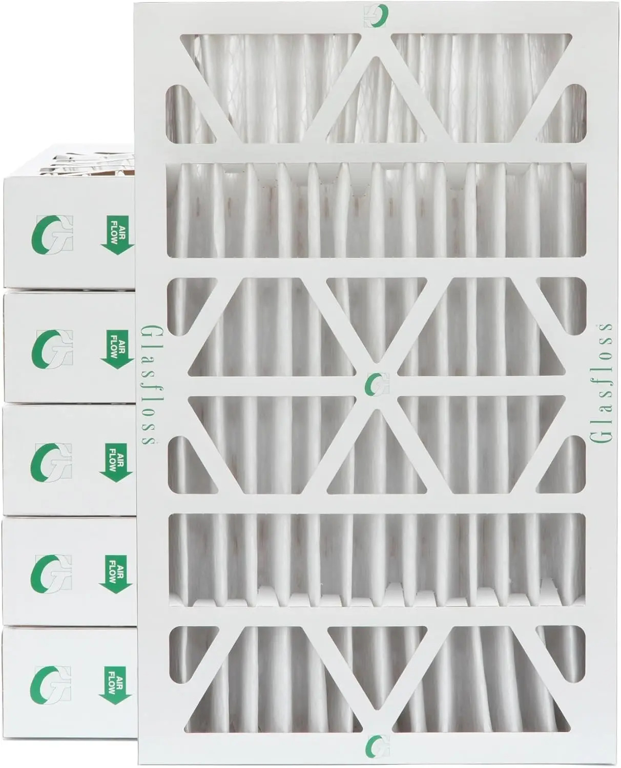 Glasfloss - 16x25x4 MERV 10 Furnace Filter (6 Pack)