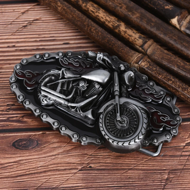 Fashion Men Vintage Motorcycle Modelling Cowboy Alloy Style Belt Buckle