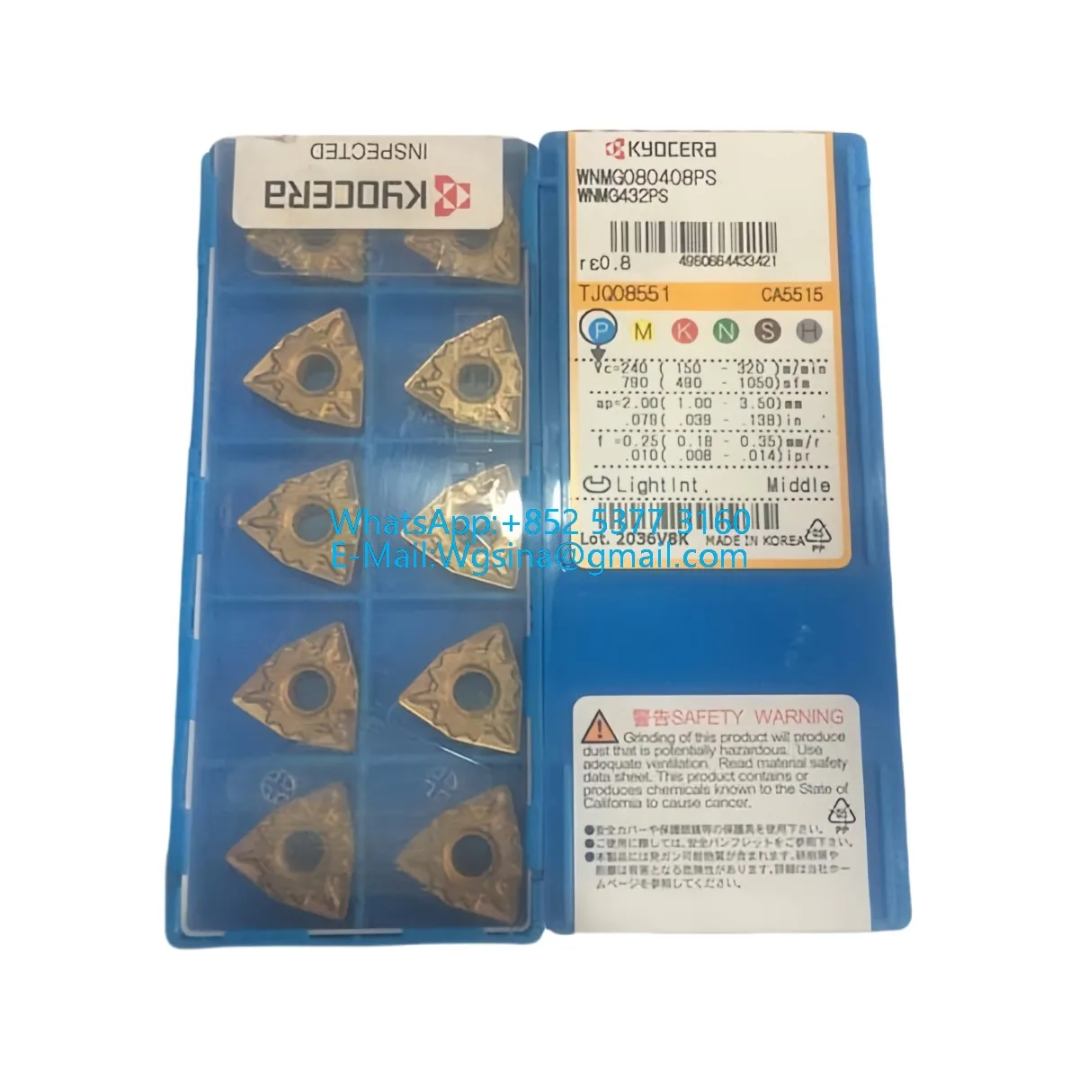 

CCMW CCMW06 CCMW09 CCMW0602 02 CCMW09T3 02 04 T00815ME KBN05M Turning Inser 100% Original