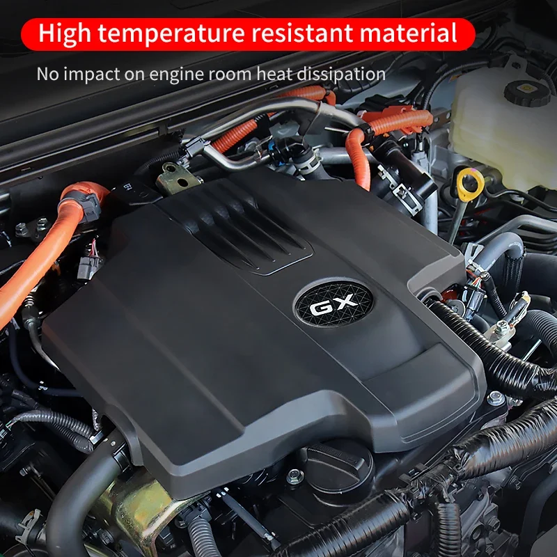 لكزس GX550 GX550h 2024 2025 محرك الغبار هود ، gx 550 ترقية الملحقات أجزاء تعديل الخارجي ضبط طقم الجسم