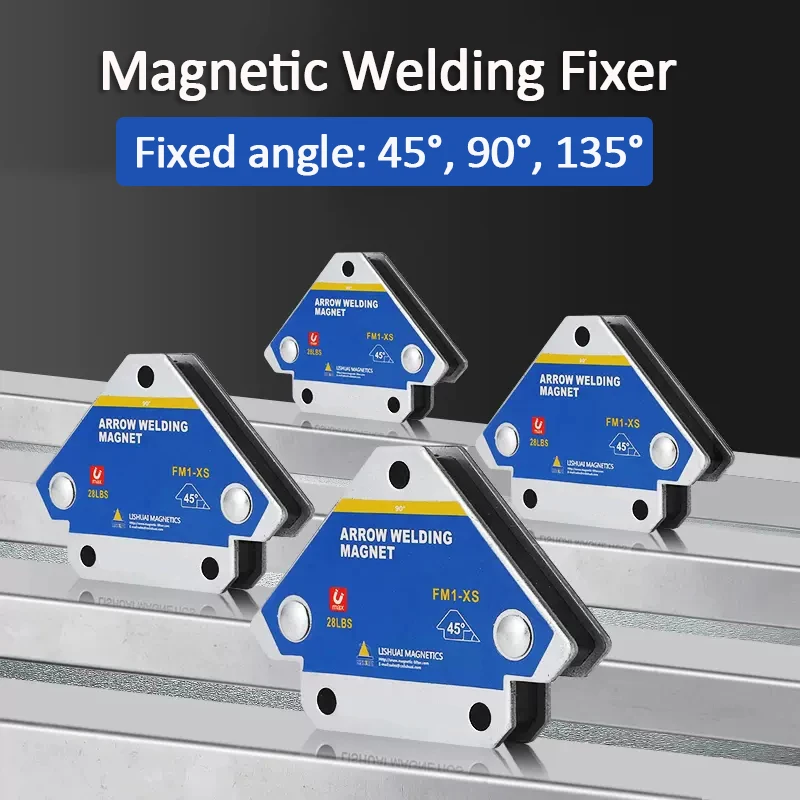 Magnetic Welding Holders 45° 90° 135° Multi-angle Solder Arrow Magnet Weld Positioner Locator Holding Auxiliary Locator Tools