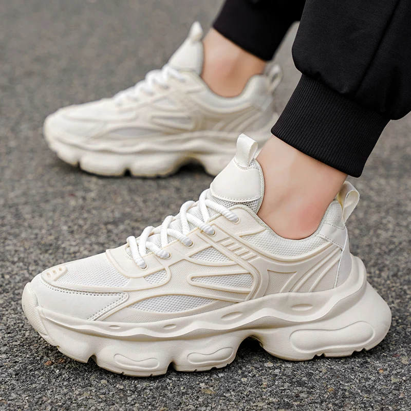 

Men's sports shoes 2025 autumn/winter running shoes versatile casual running shoes waterproof and non slip shoes men's warm cott