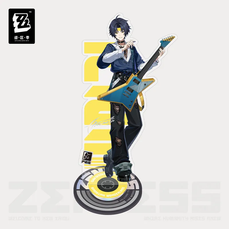 Originele Game ZZZ Zenless Zone Zero Ellen Joe Asaba Harumasa Roterende Acryl Stand Ornament Anime Spel Speelgoed Kinderen Geschenken Cospl