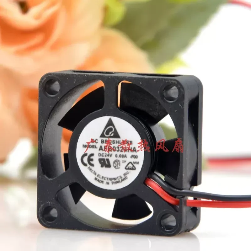 For Taiwan Delta AFB0324HA 3010 3CM 24V 0.08A 2-Wire Inverter Cooling Fan