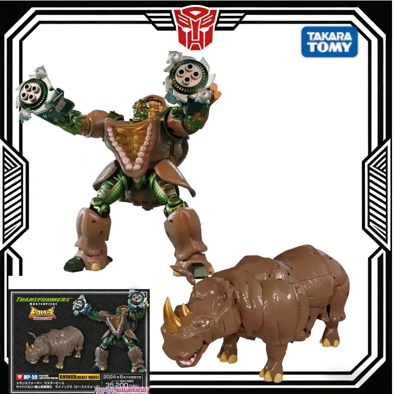 

В наличии: Фигурка TAKARA MP-59 Райнокс из серии Beast Wars Masterpiece – Трансформируемый робот, подарок, игрушка, аниме, мультфильм