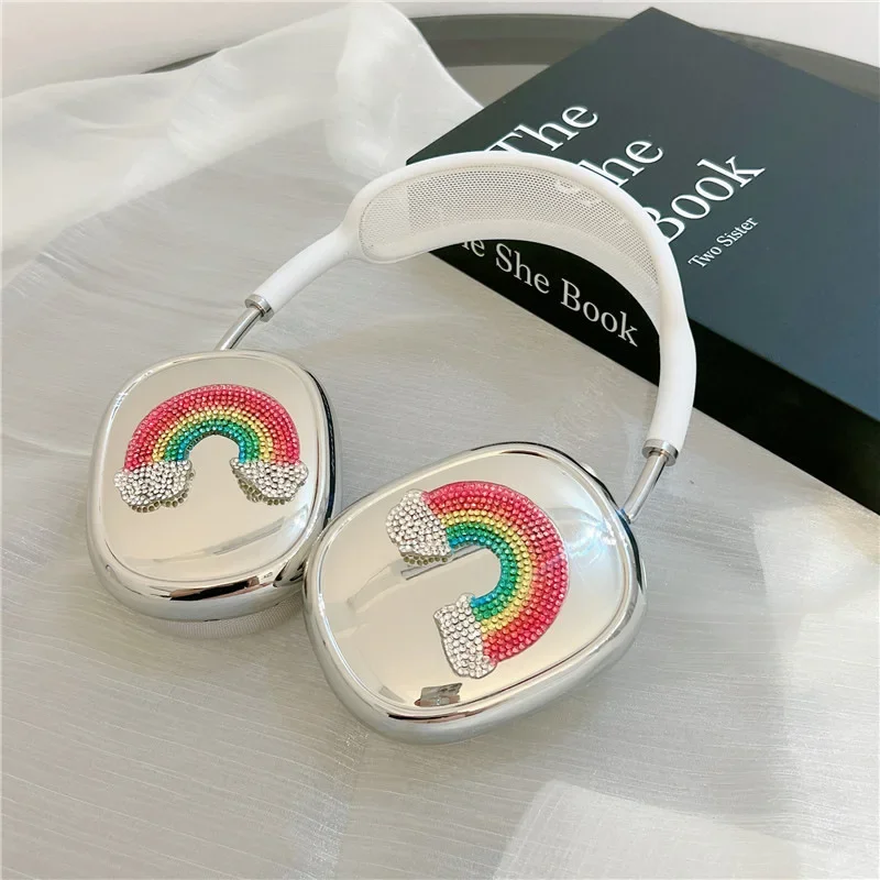 

Horse Rainbow Diamond Case for AirPods Max Protective Headset Headphone Airpod Max Case Cover