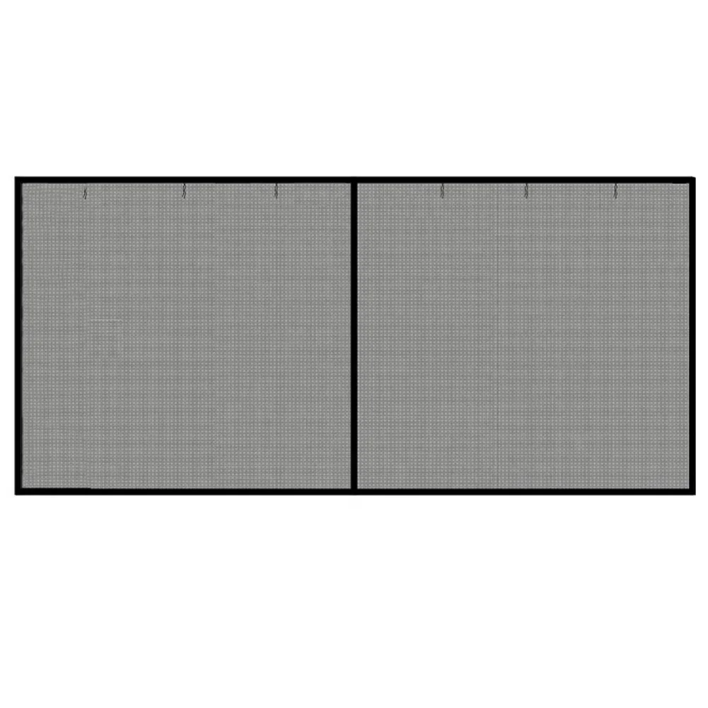 

Black Easy Installation Screen Ventilation Insect Screen Easy Installation Perfect Fit For Garage Doors Quick Setup With Tape
