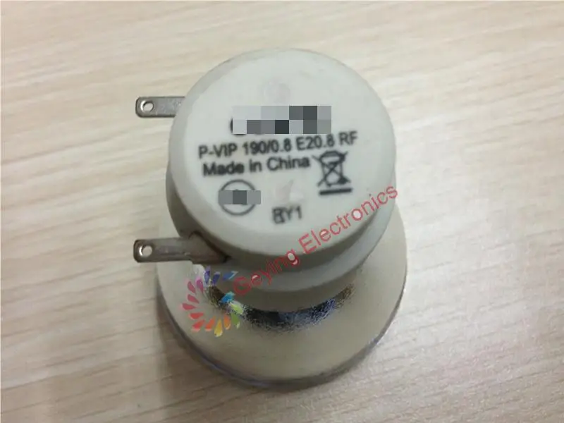 GY High quality compatible Projector lamp For OSRAM P-VIP 190W 0.8 E20.8 bare P-VIP 190/0.8 E20.8 bulb P-VIP 190 0.8 E20.8