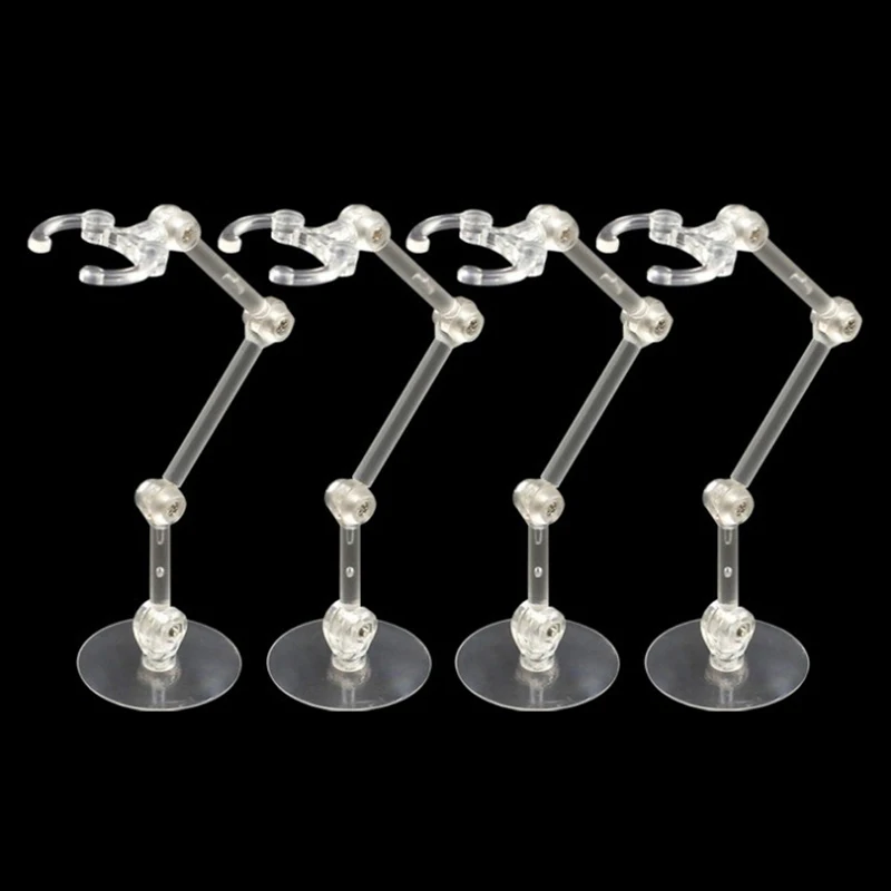 1/4pcs Doll Stands Figure Display Bracket Action Base For 1/144 SHF Robot Model