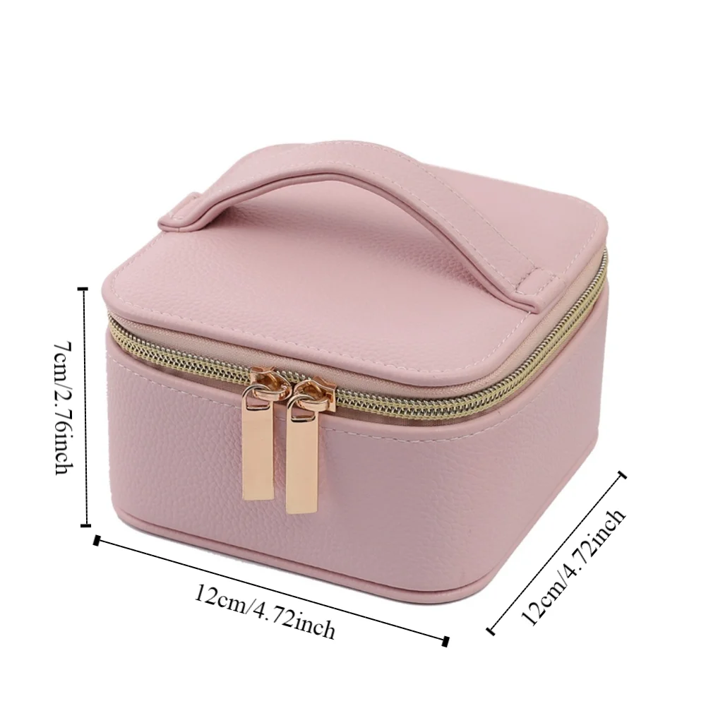 Exquisite Jewelry Storage Box Cosmetic Bag Portable Foldable Jewelry Roll Convenient Jewelry Display Jewelry Organizer for Home