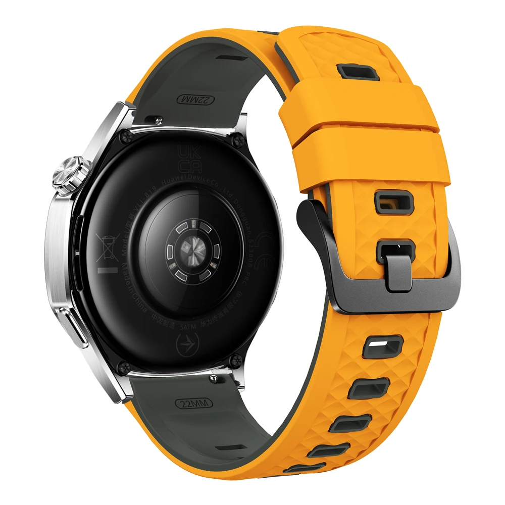 22mm Sport Slicone Strap For OnePlus Watch 3 2 2R 46mm Soft Bracelet For OPPO Watch X X2 4 Pro/Mi Watch 2 Pro S4 S3 S1 Watchband image 2