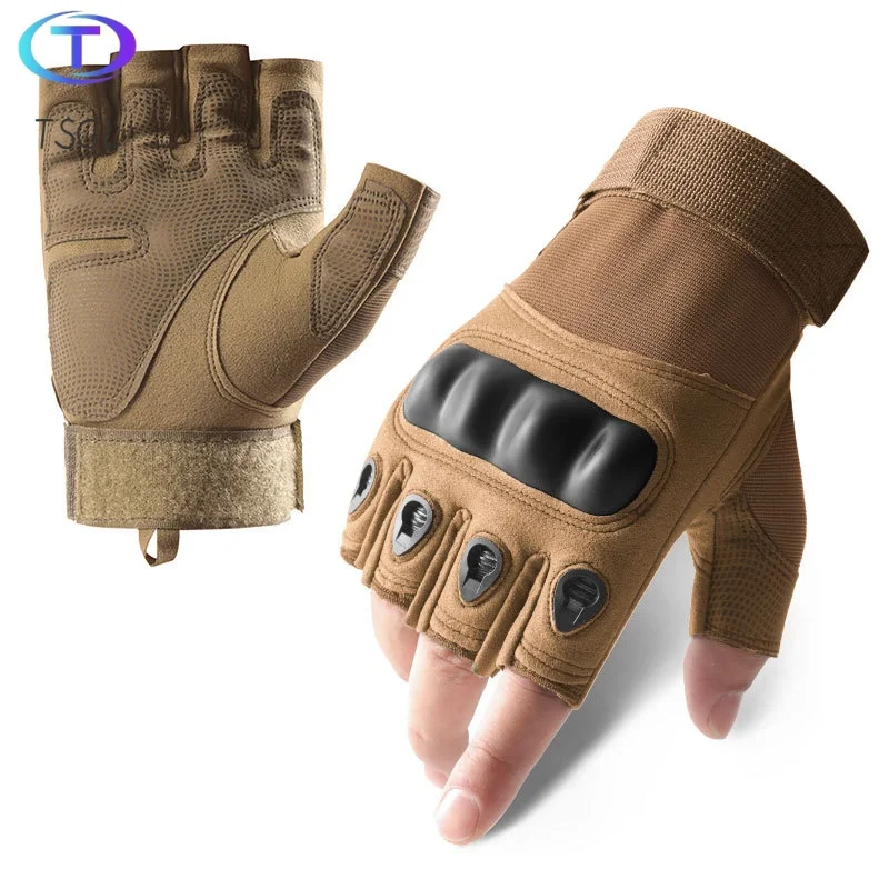 Tactic Full Finger Soft Shell Glove For Unisex Outdoor Mountain Climbing Ride Train Cold-Proof Non-Slip Touchscreen Gloves