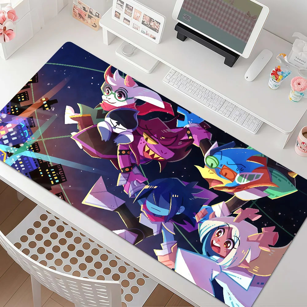 Game D-Deltarune Mouse Pad Anti Slip Rubber Edge Locked Thickened Laptop Gaming Desk Mat