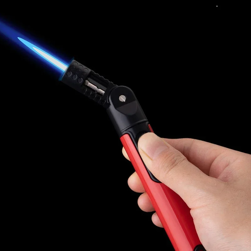 Mini Cordless Torch Blow Torch Pen Shaped Gas Soldering Iron Gun Welding Tool Soldering Iron Flamethrower Butane Torch Gun