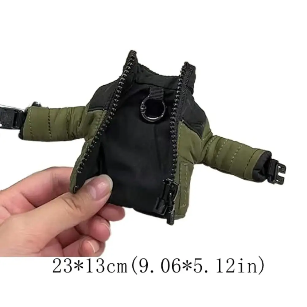 الكرتون البسيطة أسفل معطف المفاتيح متعددة الوظائف الحد الأدنى جديد أسفل معطف مفتاح سلسلة الراقية اليدوية أسفل معطف قلادة #6