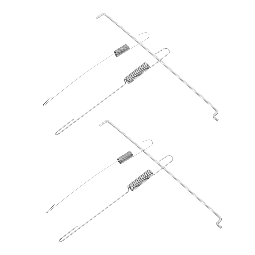 

2 Sets Carburetor Throttle Return Springs Generator Speed Control Rod Kit For Engines Universal Fit Rod Set