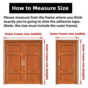 Fensterdämmung Film, heiße Fenster und interner Winterwind, transparenter Stromsparfilm, Bildschirmfenster, Türvorhang 6 Hauptverkaufs -Bildschirmspannung - №3