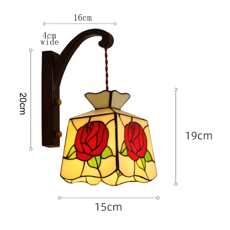 Retro Tiffany kroonluchter plafondlampen woonkamer hanglamp decoratie eetkamer slaapkamer keuken loft hanglamp
